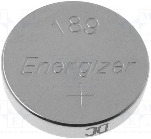 2 батарейки ENERGIZER 189 LR54 L1130 V10GA RW89 D189, щелочные, 1,5 В.