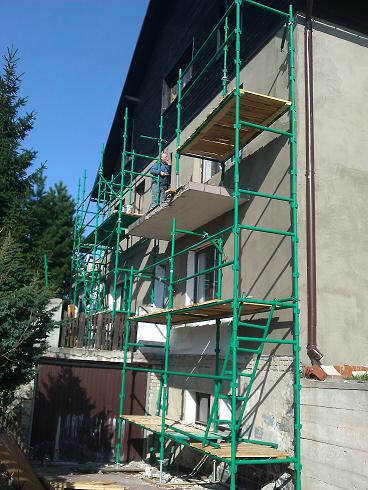 Rusztowanie klinowe choinkowe zestaw 100m