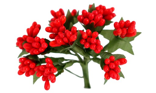 M13 Kwiaty piankowe 2 kolory 2,5cm/72szt 12kolorów