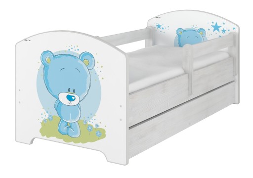 Кровать OSKAR X BABY BOO 160x80, матрас ПК, ящик