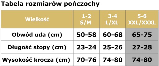 MIRELLA Pończochy samonośne 20 den 5/6 Nero