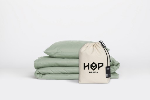 Наволочка 40х40 Sage Green, чистый плотный хлопок