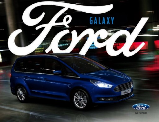 Брошюра Ford Galaxy, модель 2018 г., 62 страницы, польский язык