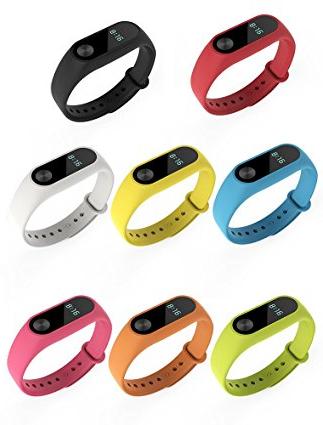 ЗАМЕННЫЙ РЕМЕШОК XIAOMI MI BAND 2, 8 ЦВЕТОВ