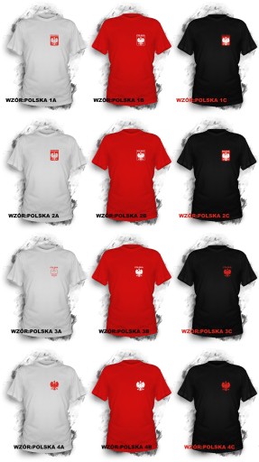 Koszulki POLSKA koszulka KIBICA POLSKI t-shirt XL