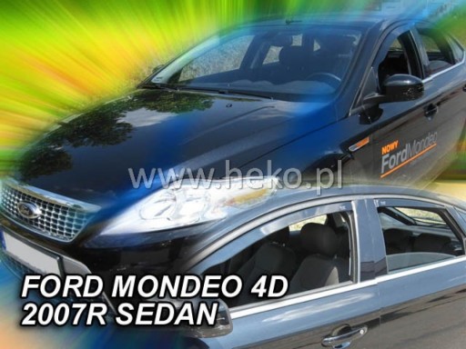 FORD MONDEO MK4 07-14 СЕДАН HTB HEKO ДВЕРИ DAIRINGS