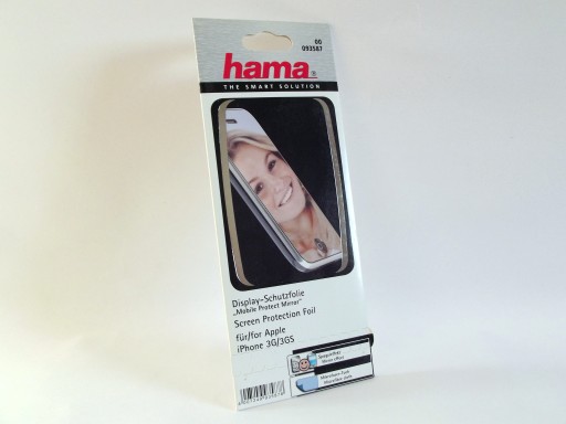 ЗЕРКАЛО HAMA ПЛЕНОЧНОЕ ЗЕРКАЛО APPLE IPHONE 3G/3GS (123)