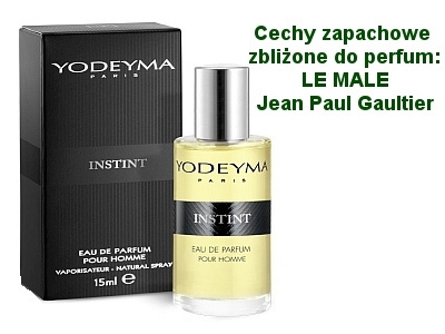 PERFUMY MĘSKIE INSTINT 15ml YODEYMA ORIENTALNA