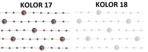 ЖЕМЧУЖНЫЕ ГИРЛЯНДЫ 5 ШТ 6,5 М ЖЕМЧУЖНЫЕ ГИРЛЯНДЫ 20 ЦВЕТОВ