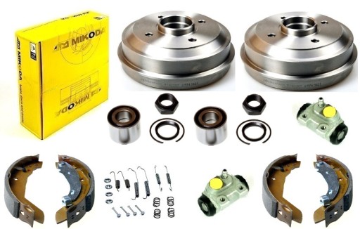 щековые барабаны PEUGEOT 306 CITROEN ZX XSARA 180mm L