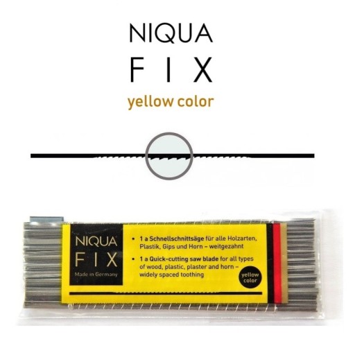 Ножовки Niqua Fix Yellow N16 (144 шт)