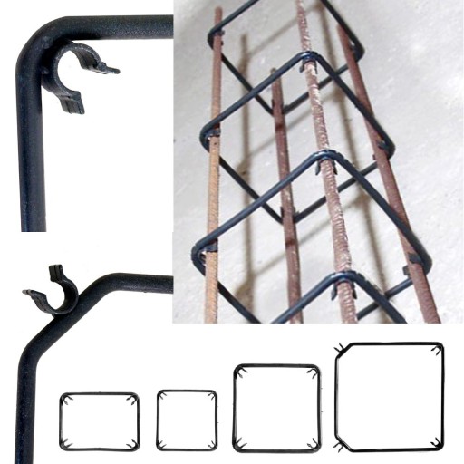 Арматурные стремена ПВХ 20 х 20 см.