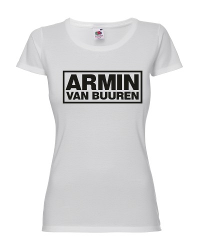 ЖЕНСКАЯ ФУТБОЛКА A STATE OF TRANCE ARMIN VAN BUUREN