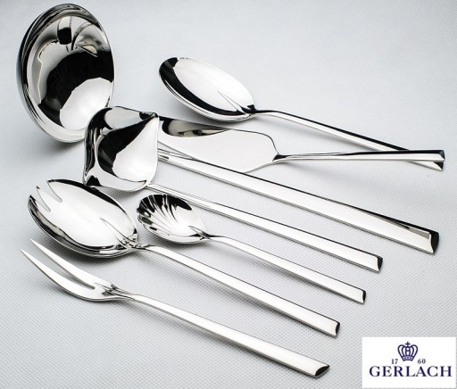 GERLACH CUTLERY FLAMES GLOSS 68 предметов на 12 персон