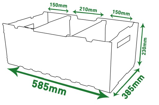 BOX QBRICK BASKET System ONE BOX EMPTY без переноса