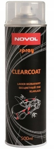 NOVOL ZESTAW KOLOR SPRAY LAKIER PODKŁAD ZMYWACZ