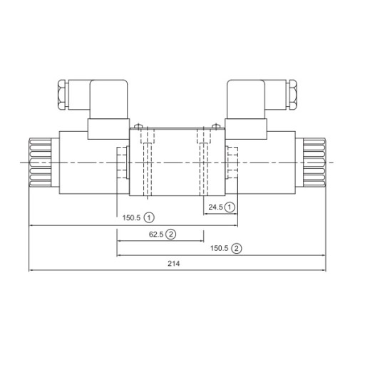 CETOP AL 6 01 C 24V гидравлический электромагнитный клапан
