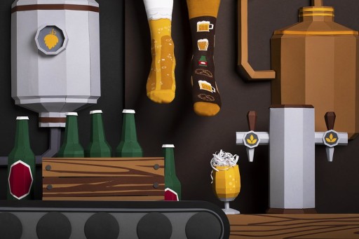 Носки MANY MORNINGS Craft Beer 35–38