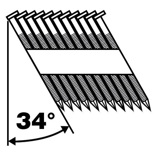 Gwoździe RAWLPLUG PN3490 2,8X63PIERSCIEŃ CZARNY