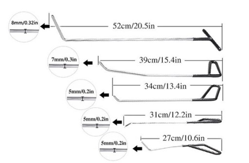 Набор PULLER PDR, копье для удаления вмятин