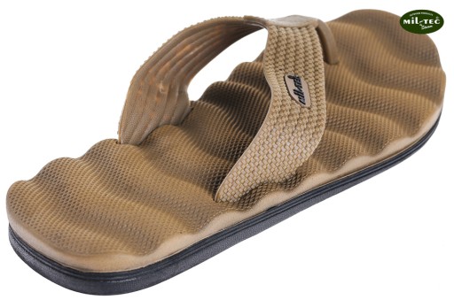 MIL -TEC Flip Flops Мужские туристические сандалии боя - Coyote 47