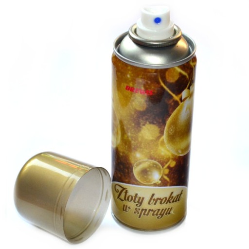 Brokat spray BROKAT 250ml farby farba ZŁOTY