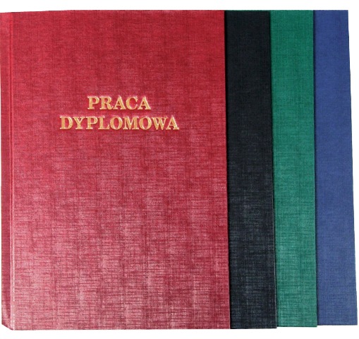 Okładki kanałowe z napisami MetalBind Opus twarde