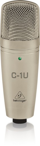 КОНДЕНСАТОРНЫЙ МИКРОФОН BEHRINGER C1U USB + POP