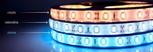 Taśma LED 5630 300LED IP65 wodoodporna ZIMNA 0.5m