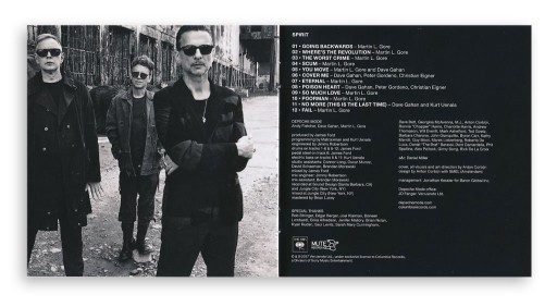 Depeche Mode Spirit SPECIAL EDITION 2 CD BIN