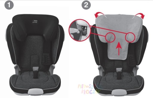 ЛЕТНИЙ ЧЕХОЛ ДЛЯ ОБИВКИ BRITAX ROMER ДЛЯ KIDFIX