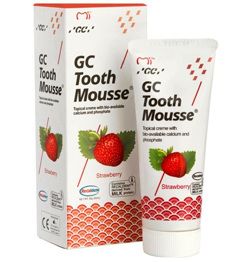 GC Tooth Mousse 35 мл КЛУБНИКА - ЖИДКАЯ ЭМАЛЬ