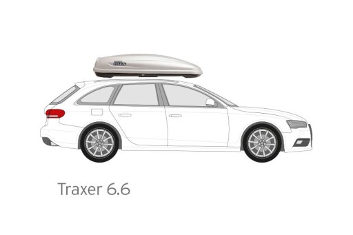 BOX DACHOWY INTER PACK TRAXER 5.6 ANTRACYT