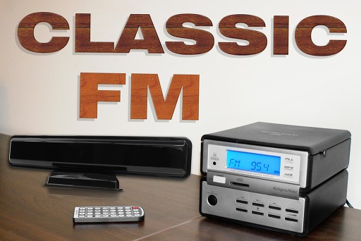 ПОЛЬСКАЯ КОМНАТНАЯ РАДИОАНТЕННА Classic FM + черный кабель 5 м