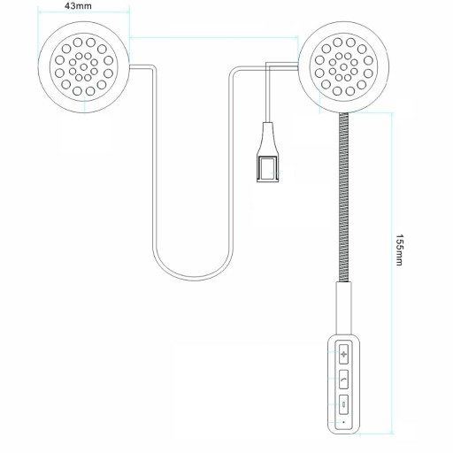 BLUETOOTH-ГАРНИТУРА ШЛЕМ СПОРТИВНАЯ ГАРНИТУРА