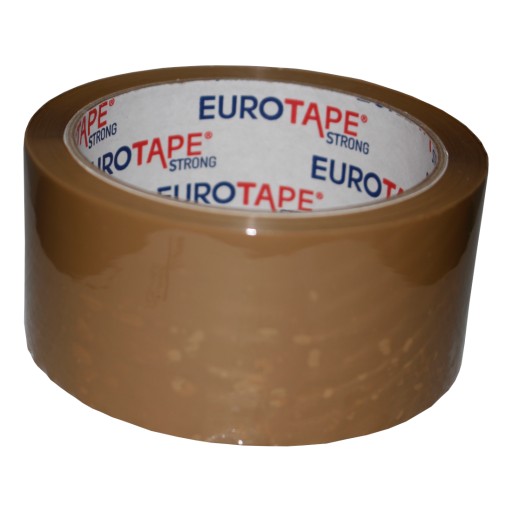 ЛЕНТА УПАКОВОЧНАЯ EUROTape STRONG КОРИЧНЕВАЯ 48/60 x 6шт