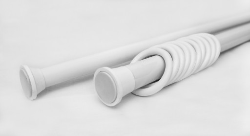 Shower ROD 190-300 Белый удлинитель для ванной комнаты для шторы