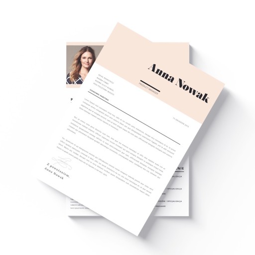 ШАБЛОН КРЕАТИВНОГО РЕЗЮМЕ + СОВЕРШИТЕЛЬНОЕ ПИСЬМО MS WORD