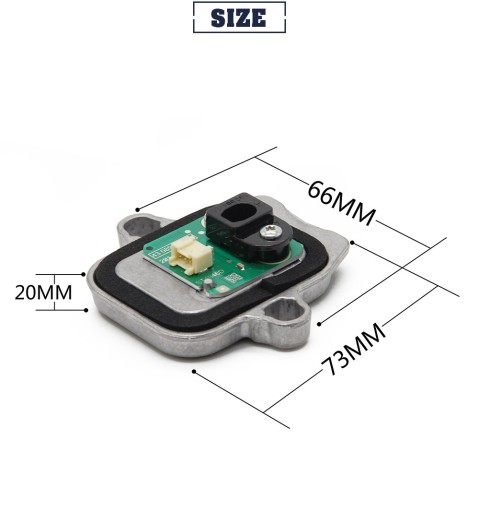 3 pin Moduł świateł Led BMW 3 F30 F31 7419615 3pin mały