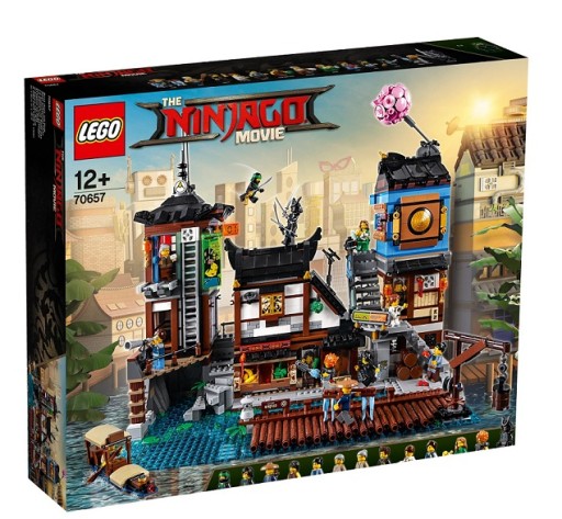 LEGO 70657 НИНДЗЯГО ФИЛЬМ ДОКИ В НИНДЗЯГО СИТИ