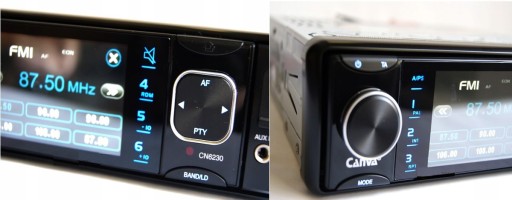 АВТОМОБИЛЬНЫЙ РАДИО 1DIN CANVA CN-6230 СВЕТОДИОДНЫЙ ЭКРАН ВОСПРОИЗВЕДЕНИЕ ВИДЕО USB SD MP3 MP4