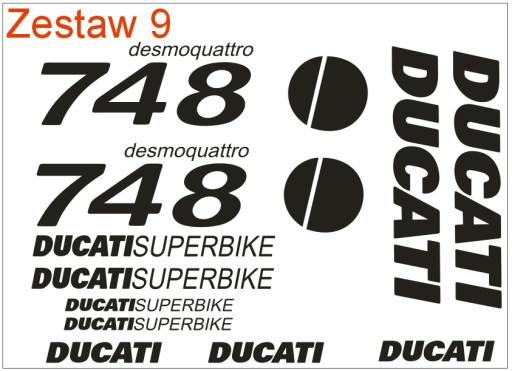 Спортивные наклейки Ducati 749 750 748 996 999 800 SS