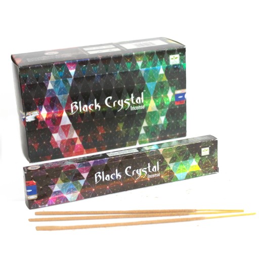 Kadzidełka Satya 15g Black Crystal Zioła z Kurpi