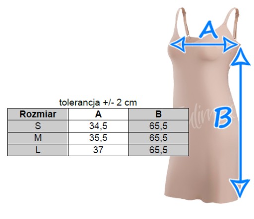 JULIMEX HALKA Invisible Soft Smooth Lingerie, KOMFORTOWE - S