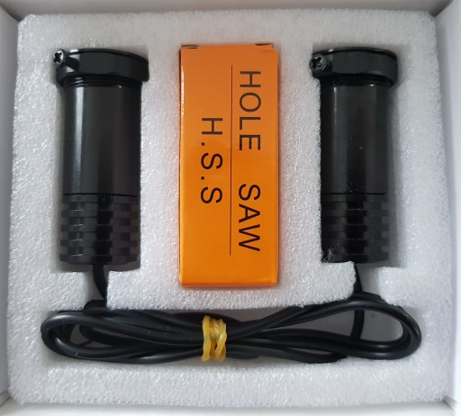 ŚWIATŁA LED POWITALNE LOGO BRABUS SUPER MOC 2x7W