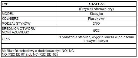 XB2-EG53 КНОПКА УПРАВЛЕНИЯ ЗАЖИГАНИЕМ