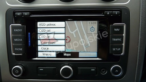 ПОЛЬСКОЕ МЕНЮ НАВИГАЦИЯ VW RNS 510 310 PASSAT Touran Tiguan Ремонт NAVI