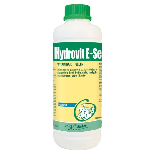 Hydrovit E+SE 1л витамин для птицы и свиней