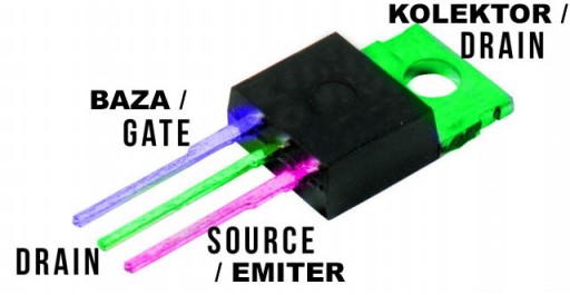 IRLZ44N N-MOSFET Сильный NPN-транзистор N-ch 55 В/49 А