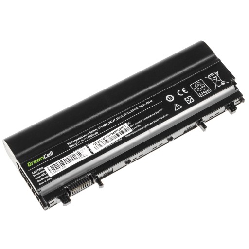Bateria VV0NF N5YH9 VVONF do Dell Latitude E5440 E5540 6600mAh Duża
